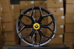 23x10j Matte Black Forged Alloy Wheels Aluminum Aftermarket Wheels 71.5