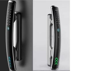 China Intelligent Fingerprint Lock Crescent Shape Face Recognition Smart Lock Wearable factory