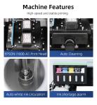 Dual Head 0.7KW DTF Print Machine With Hoson Mainboard For Trousers