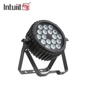 China High Power Aluminum LED Par Can Stage Lights 18pcs 3W Slim Stage Lighting Par factory