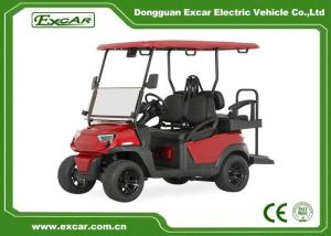 China Customized 48V Electric Golf Car , 2 Seat Golf Carts WIth Golf Back Seats factory