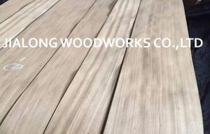 China Decorative Sliced Thin Grain Zebrano Quarter Cut Wood Veneer Sheet Plywood factory