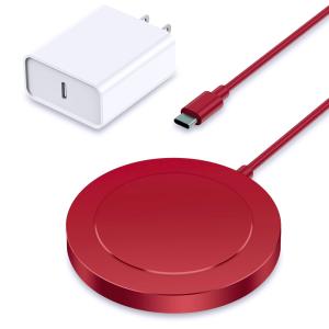 China Fast Charging Cable Included Mag-Safe iPhone Magnetic Charging Pad for Wireless Charging factory