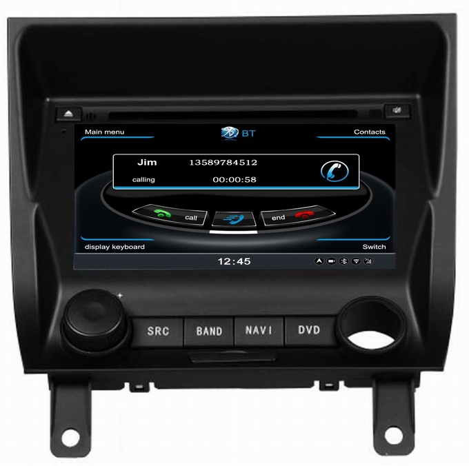 Ouchuangbo GPS Navigation 3G Wifi Bluetooth Stereo Radio Peugeot 405 S100 Platform DVD Player OCB-151