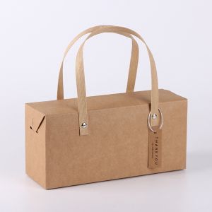 Customized Kraft Paper Pastry Packaging Boxes Wedding Souvenir Packaging Boxes