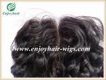 Lace top closure 4''x4'' ,malaysian virgin hair natural color curly 10''-24'