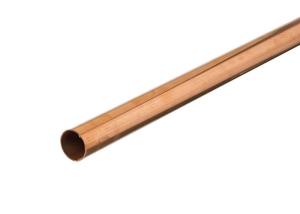 China 15mm Round Copper Pipe ASTM B88 , C12200 Copper Pipe For Air Conditioner factory