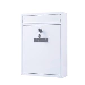 China Wall Mounted Security Residential Letterbox Galvanized Steel Mailbox factory