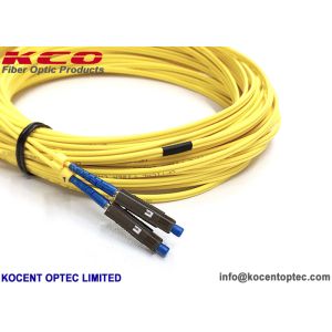 China SM MM Fiber Optic Pigtail Cable MU SC LC Patch Cord 2.0mm 1.8mm 1.6mm PVC LSZH Cover on sale