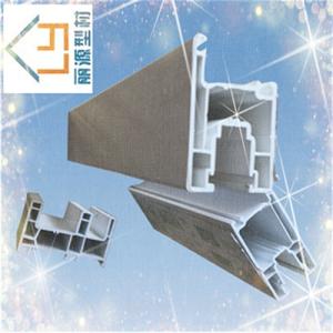 China Rectangular Sliding Casement UPVC Profiles For Doors And Windows factory