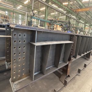 H Beam Processing Structural Steel Fabrication EN1090 AISC For Large Project
