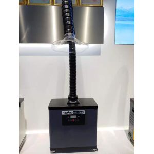 Durable Mental Frame 80W Salon Fume Extractor Digital Panel