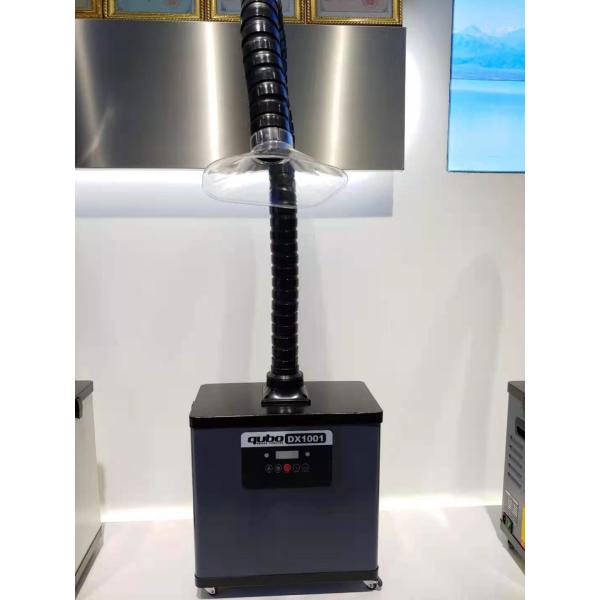 China Durable Mental Frame 80W Salon Fume Extractor Digital Panel factory