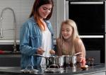 OEM 3 Burner 590x520mm Ceramic Induction Stove