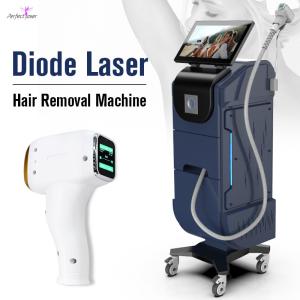 China Alma Facial 808nm Diode Laser Hair Removal Machine 3 Wavelength 2 Handles factory