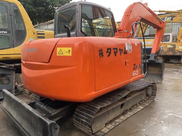 6 Tons ZX60 Hydraulic Crawler Used Hitachi Excavator Construction Machinery