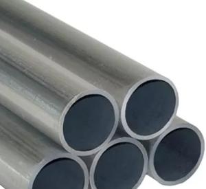 China Q215 Q235 Galvanized Round Sheet Metal Pipe H8 H9 Furniture Spangle ASTM A526 factory