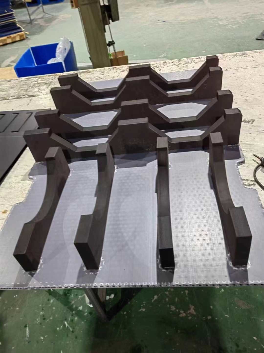 Plastic Dividers Box PP Corrugated Sheet Hollow Board Resistance To Bending And Aging