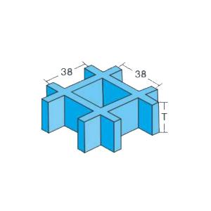 China Rugged FRP Grating Panels Lightweight Customizable Moulded Sheet factory