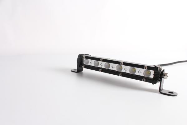 7 Inch LED Car Light Bar with 1440lm, Super Slim Mini Single Row 18watt Cree
