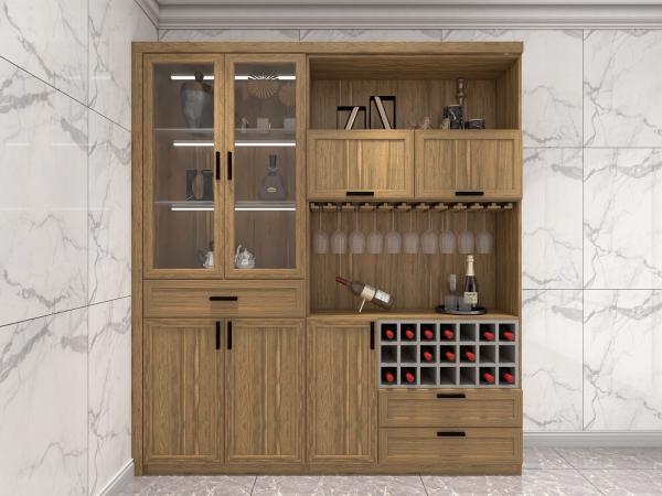 Home Bar Cabinet With Wine Storage Cabinets In Melamine Board With Acrylic