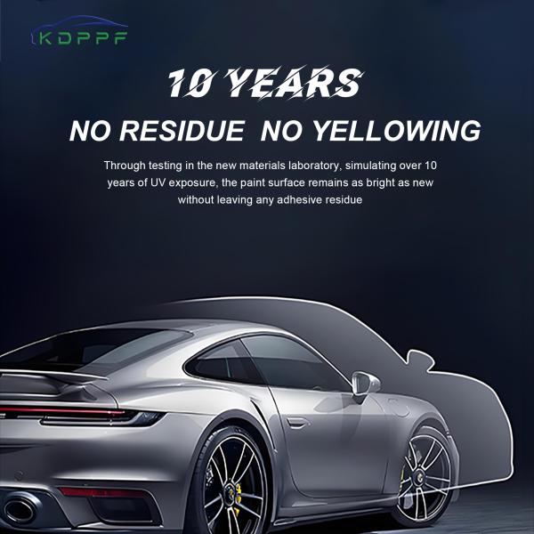 Clear Paint Protection Film Anti-Glare Windshield Film 5 Years Warranty Self Healing Anti Stain TPU Car Film