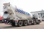 Euro 5 12 Wheel Cement Mixer Lorry 12m3 Diesel Cement Concrete Truck With Pump