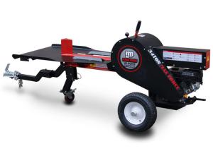 China Rapid fire Flywheel Firewood Log Splitter , gas powered wood splitter factory