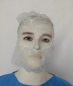 China Adult Food Industry Disposable Hair Cover , Polypropylene Bouffant Caps OEM factory