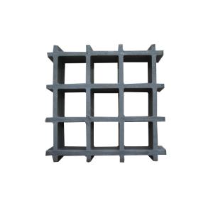 China Poultry Farming FRP Molded Grey Fiberglass Grating Panels factory