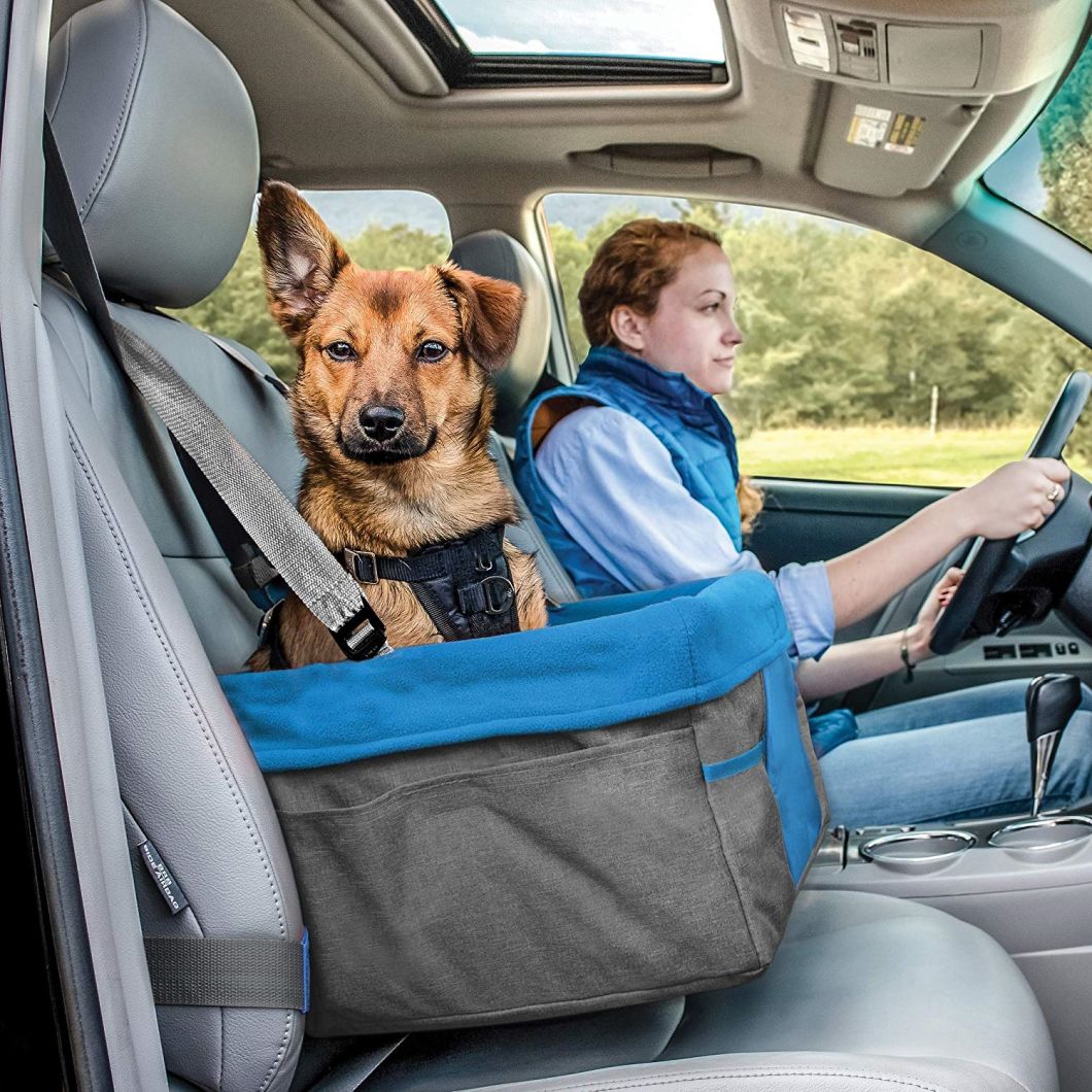 Pet Double Layer Waterproof Pet Dog Car Carrier Bag Booster Seat