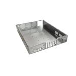 Cnc Cut Sheet Metal Bracket Manufacturer Milling Anodized Electronics Cover
