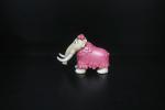 Mammoth Elephant Collectible Vinyl Toys With Long White Tooth 8*7*5cm