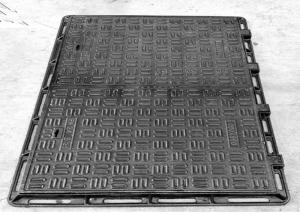 China Surface Painting Ductile Iron Manhole Cover Ductile Iron Cover And Frame factory