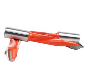 China 10mmx20mm Shank Through Hole Tungsten Carbide Drill Bit Spiral Flute factory