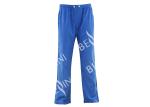 Plain Blue Flannel 100%Cotton Mens Luxury Sleepwear Anti Wrinkle Eco Friendly S