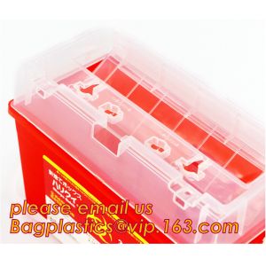 5-quart sharp containers regulations, biohazard sharp container, Disposable dual