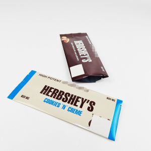 Custom Printed Mylar Zipper Bags Chocolate Packaging Bags Moisture Proof