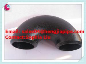China 180deg butt welded fitting elbow factory