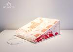 Industrial Custom Paper Bags , Take Away Food Bags Twisted Handle