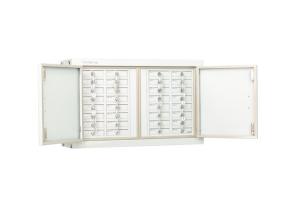 China 32 Doors Cellphone Shielding Lockable Filing Cabinets factory