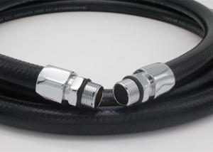 China Gasoline Resistant High Pressure Rubber Hose Fuel Dispenser Parts In Black factory