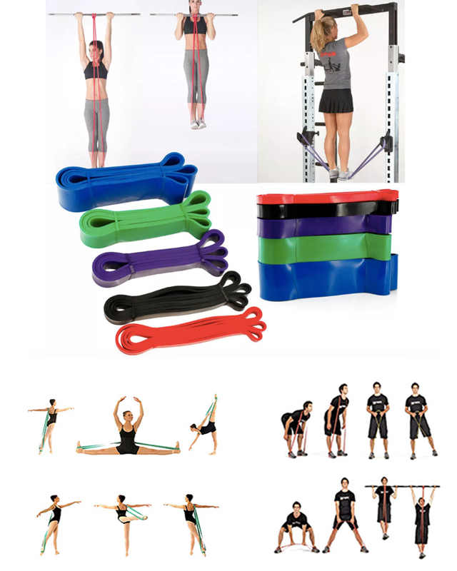 175LB 0.5kg Pull Up Assist Band Powerlifting Red Mini Band Tension