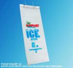 Wicketed Ice-Bag With Handle Recyclable, Compostable, Biodegradable Ice Bagging,