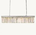 110-220V Vintage Farmhouse Chandelier E12 / Candelabra Bulb Base Antique Bronze