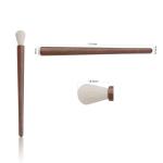 Soft Bristles 4PCS Wood Handle Makeup Brush Set Environment Friendly