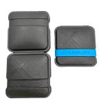 Black Paper Pulp Box , Oilproof Biodegradable Wet Press Kraft Recycled Boxes