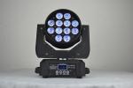12X15W RGBWA+UV 6 in 1 LED Moving Wash Light For KTV ,Party , Concert ,Festival