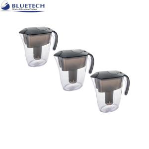 China Activated Carbon Resin Alkaline Water Filtration Pitcher 2.4 L Capacity factory