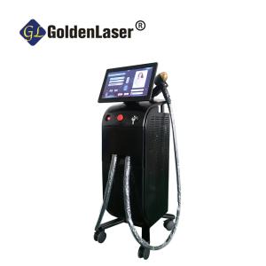 China 755nm 808nm 1064nm 3500W Triple Ice Diode Laser 100ms Hair Removal Machine factory